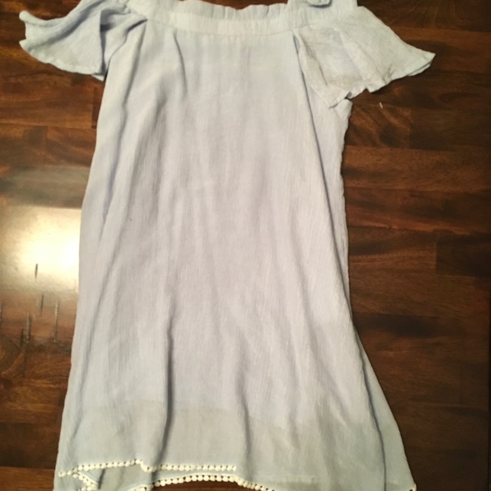 off the shoulder dress